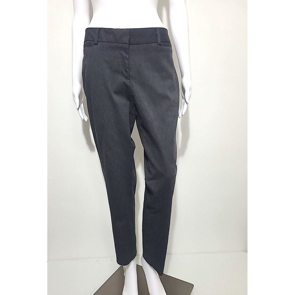 Womens Gray Ankle Dress Pants Size 8